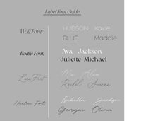 Personalised Candles ~ Kid's Name Range