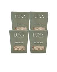 Sisal Soap Saver Bundle – Natural Exfoliating Soap Bags (4 Pack)