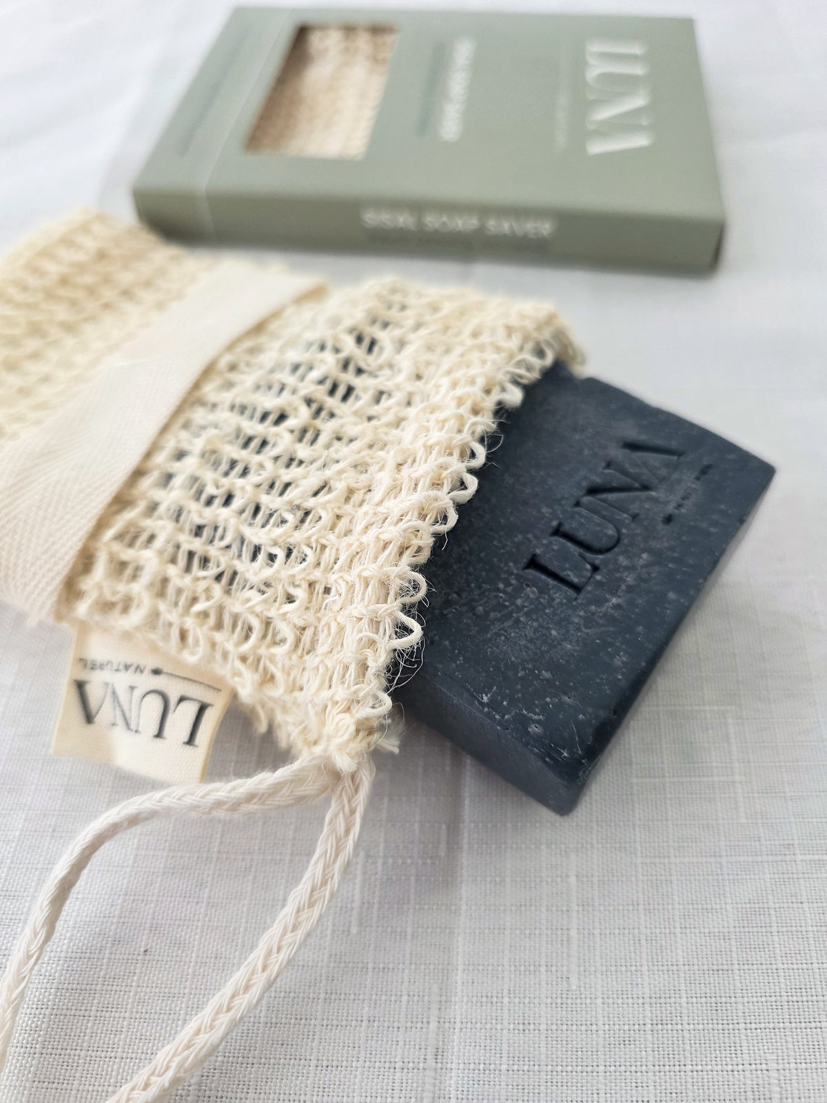 Sisal Soap Saver Bag – Natural Exfoliating Soap Pouch