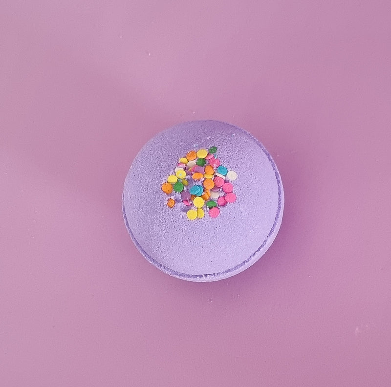 COLOURED BATH BOMBS