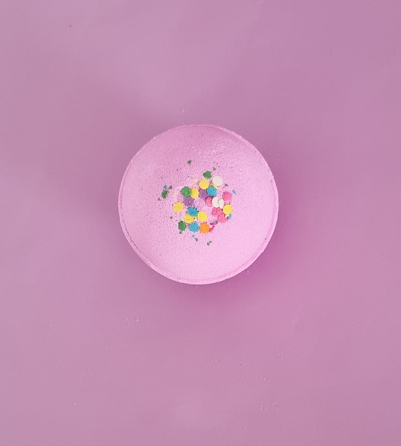 COLOURED BATH BOMBS