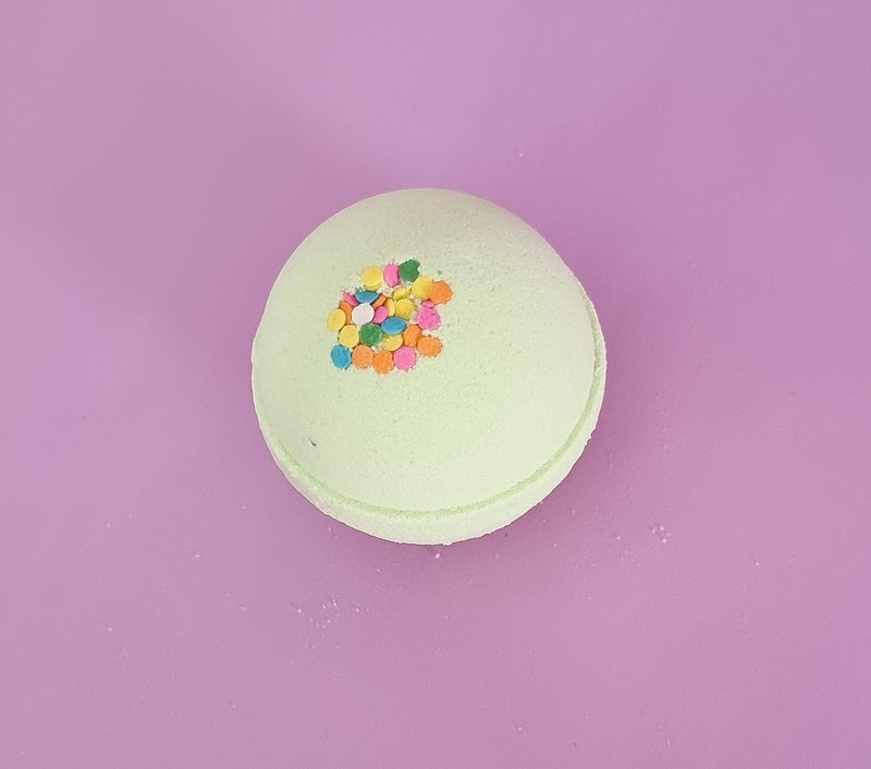 COLOURED BATH BOMBS
