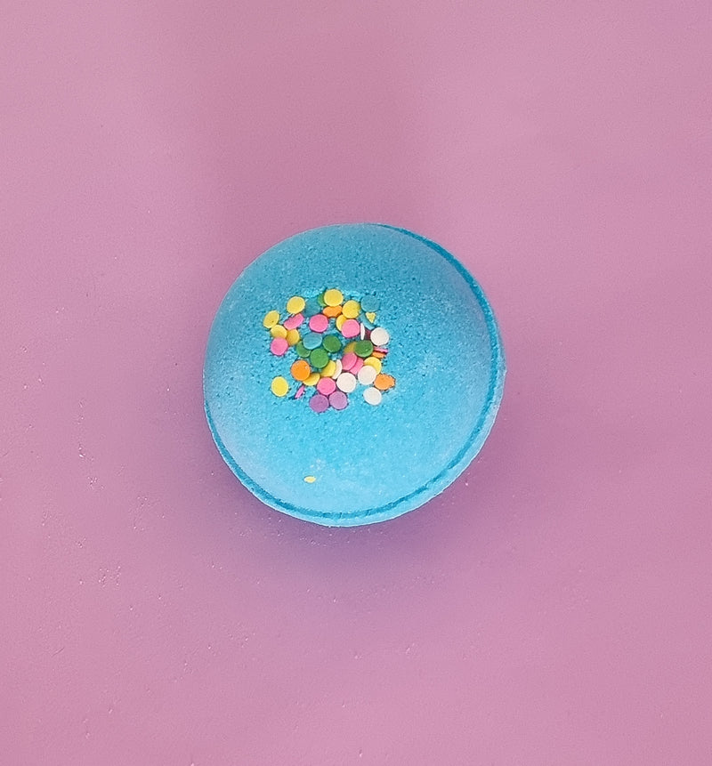COLOURED BATH BOMBS