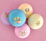 COLOURED BATH BOMBS